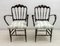 Mid-Century Chiavari Sofa und Stühle Set von Descalzi Gaetano für Desclazi, 1950er, 3er Set 9