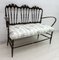 Mid-Century Chiavari Sofa and Chairs Set by Descalzi Gaetano for Desclazi, 1950s, Set of 3, Image 5