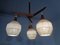 Danish Teak and Sisal Ceiling Lamp, 1960s, Image 2