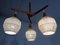 Danish Teak and Sisal Ceiling Lamp, 1960s, Image 7