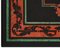 Table Basse Noire avec Plateau en Ardoise, Pied en Bois Laqué et Artisanal Scagliola Art par Cupioli 4
