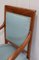 Set of Antique Directoire Light Walnut Lounge Chairs 5