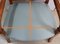 Set of Antique Directoire Light Walnut Lounge Chairs 22