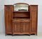 Antique Art Nouveau Mahogany Cabinet, 1900s 1