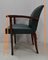 Beech Mahogany Bridge Armchairs, 1940s, Set of 2 22