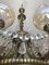 Mid-Century Italian Bronze and Crystal Pendant Lamp, 1960s 7