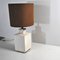 Travertine Marble Table Lamp, 1970s 5