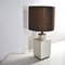 Travertine Marble Table Lamp, 1970s 4