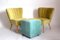 Ladies Lounge Chairs with Footstool, 1960s, Set of 5 11