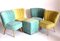 Ladies Lounge Chairs with Footstool, 1960s, Set of 5, Image 2
