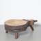 Industrial Wooden Bellows Coffee Table, Image 1