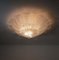 Murano Art Glass Ceiling Lamp from Barovier and Toso, 1979, Immagine 7