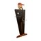 Lacquered MDF Saxophonist Bedroom Valet, 1990s 1