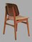Fully Restored Shell Chairs in Oak and Teak by Børge Mogensen for Søborg Møbelfabrik, 1950s, Set of 2 2