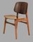 Fully Restored Shell Chairs in Oak and Teak by Børge Mogensen for Søborg Møbelfabrik, 1950s, Set of 2 7