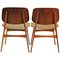 Fully Restored Shell Chairs in Oak and Teak by Børge Mogensen for Søborg Møbelfabrik, 1950s, Set of 2 3