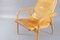 Cognac Leather Lamino Lounge Chair by Yngve Ekström for Swedese, 1960s 13