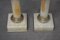 Antique Victorian White Marble Columns, Set of 2, Image 11