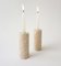 Terrazzo Candleholders 2.0 with Silver Candle Cups by Gilli Kuchik & Ran Amitai 5