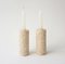 Terrazzo Candleholders 2.0 with Silver Candle Cups by Gilli Kuchik & Ran Amitai 4