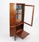 Mueble esquinero danés con mueble bar de palisandro, años 60, Imagen 5