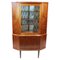 Danish Corner Cabinet with Bar Cabinet in Rosewood, 1960s, Image 1