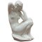 Art Deco Nude Woman Sitting Sculpture, 1940s 1