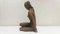 Art Deco Nude Woman Sitting Sculpture by Jitka Forejtova, 1960s, Image 5