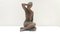 Art Deco Nude Woman Sitting Sculpture by Jitka Forejtova, 1960s 2
