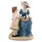 Large Sculpture in Glazed Ceramic Mother with Daughter from PAL, Spain, 1980s 1