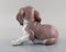 Figure in Glazed Porcelain Puppy and Snail from Lladro, Spain, 1980s 4