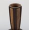 Art Deco Candleholder in Patinated Bronze from Vendor, Denmark, 1940s, Imagen 3