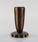 Art Deco Candleholder in Patinated Bronze from Vendor, Denmark, 1940s, Imagen 2