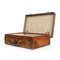 English Leather Suitcase, 1920s 2