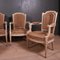 French Painted Salon Chairs, 1780s, Set of 4, Image 3