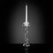 Large Lotus Stem Candleholder in Crystal Transparent from VGnewtrend, Immagine 1