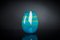 Oval Vase Under the Big Sea in Turquoise Glass from VGnewtrend, Image 2