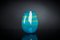 Vase Ovale Under the Big Sea en Verre Turquoise de VGnewtrend 2