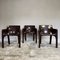 Gaudi Armchairs and Demetrio Coffee Table Set by Vico Magistretti for Artemide, 1974, Set of 4 18