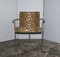 Italian Tubular Chair with Leopard Pattern from Saporiti Italia, 1960s 7