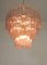 Vintage Murano Glass 3-Tier Tube Chandelier, 1980s 10