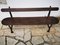 Vintage Garden Bench, 1920s, Imagen 4