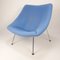 Vintage Oyster Chair and Ottoman Set by Pierre Paulin for Artifort, 1980s, Image 3