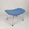 Vintage Oyster Chair and Ottoman Set by Pierre Paulin for Artifort, 1980s 12