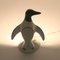 Art Deco Crackled Ceramic Penguin-Shaped Table Lamp, 1940s 7