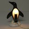 Lámpara de mesa en forma de pingüino Art Déco de cerámica con forma de penumbra, años 40, Imagen 6
