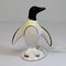 Art Deco Crackled Ceramic Penguin-Shaped Table Lamp, 1940s 1