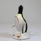 Lampada da tavolo a forma di pinguino Art Deco in ceramica, anni '40, Immagine 4