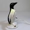 Lámpara de mesa en forma de pingüino Art Déco de cerámica con forma de penumbra, años 40, Imagen 3