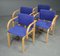 Stackable Beech Dining Chairs by Friis & Moltke for Fritz Hansen, 1980s, Set of 4 3